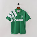 1991-92 Liverpool away jersey