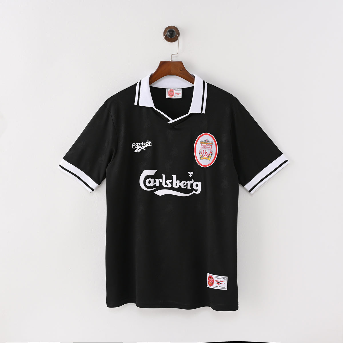 1996-97 Liverpool Black Third Away Jersey
