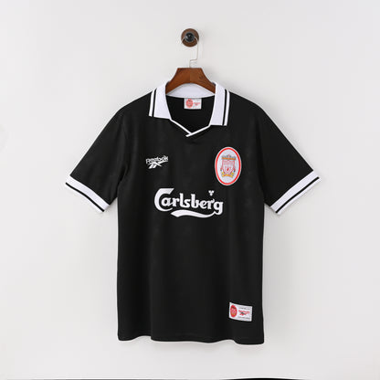 1996-97 Liverpool Black Third Away Jersey