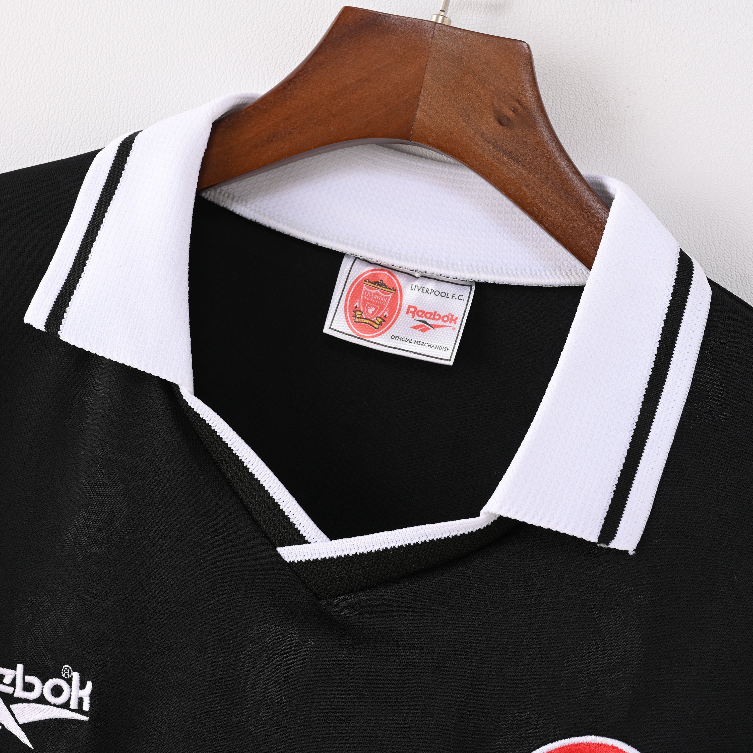 1996-97 Liverpool Black Third Away Jersey